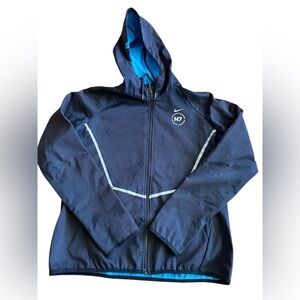 Nike Blue Hooded Jacket